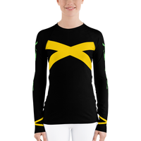 Kingston X Women's Rash Guard Black (Compression Shirt)