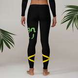 Kingston X Women's Black Compression Leggings