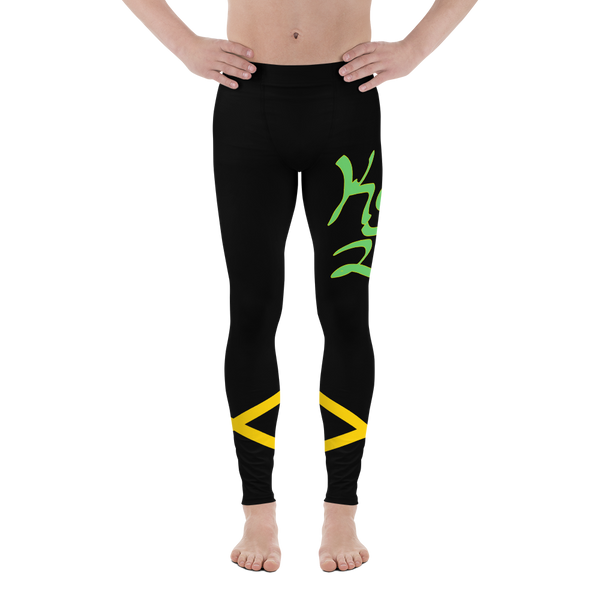 Kingston X Men's Black Compression Leggings